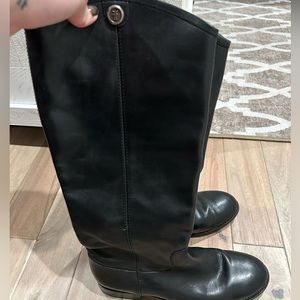 Frye Melissa Button Boots in Black - Size 8.5